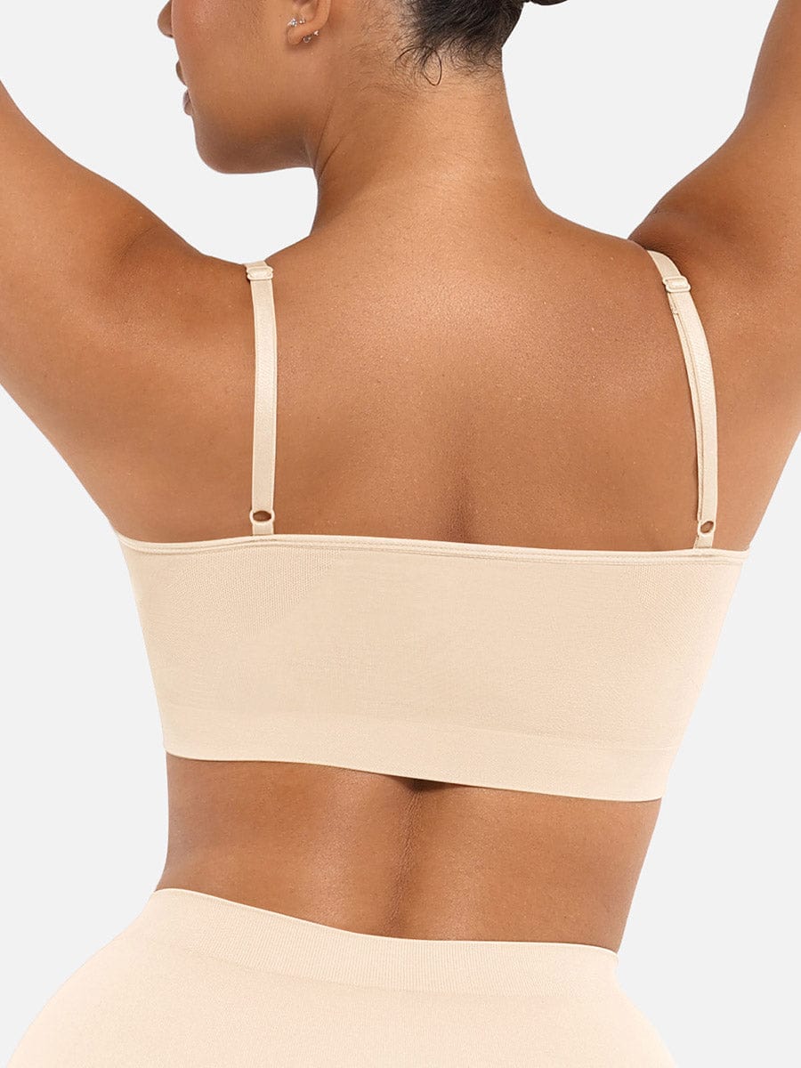 Well-in Vogue Wireless Supportive Shaping Bra with Adjustable Straps