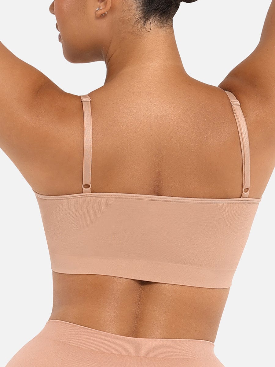 Well-in Vogue Wireless Supportive Shaping Bra with Adjustable Straps