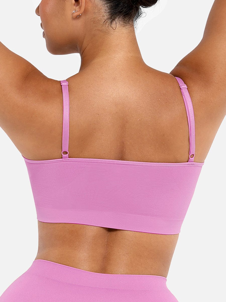 Well-in Vogue Wireless Supportive Shaping Bra with Adjustable Straps