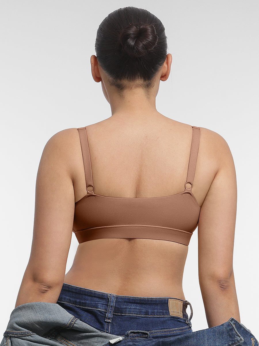 Well-in Vogue Everyday Bralette With Adjustable Shoulder Strap