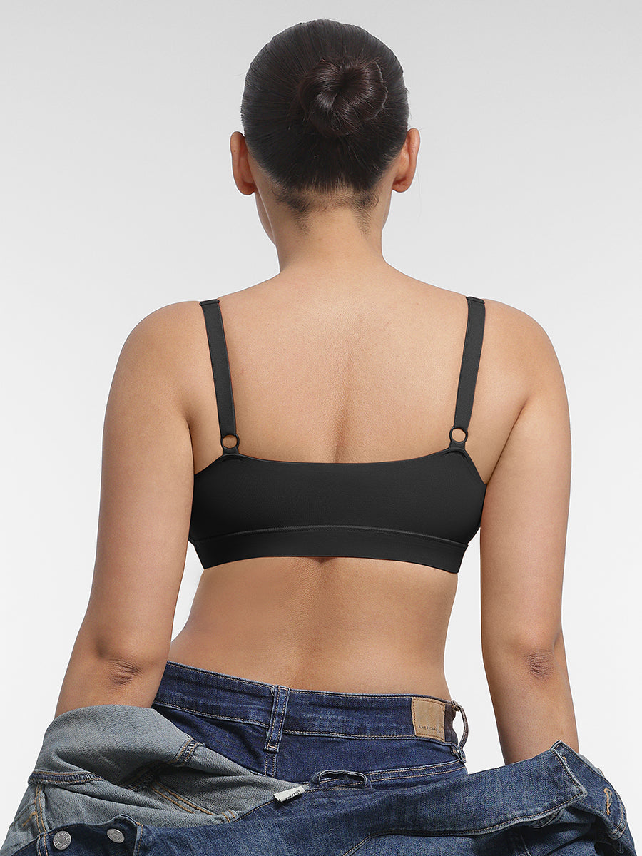 Well-in Vogue Everyday Bralette With Adjustable Shoulder Strap