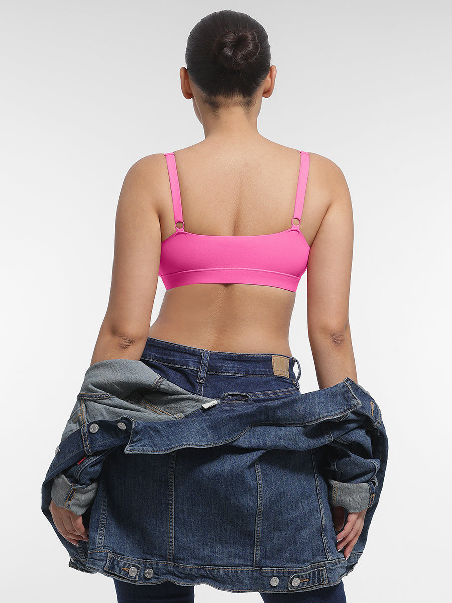 Well-in Vogue Everyday Bralette With Adjustable Shoulder Strap