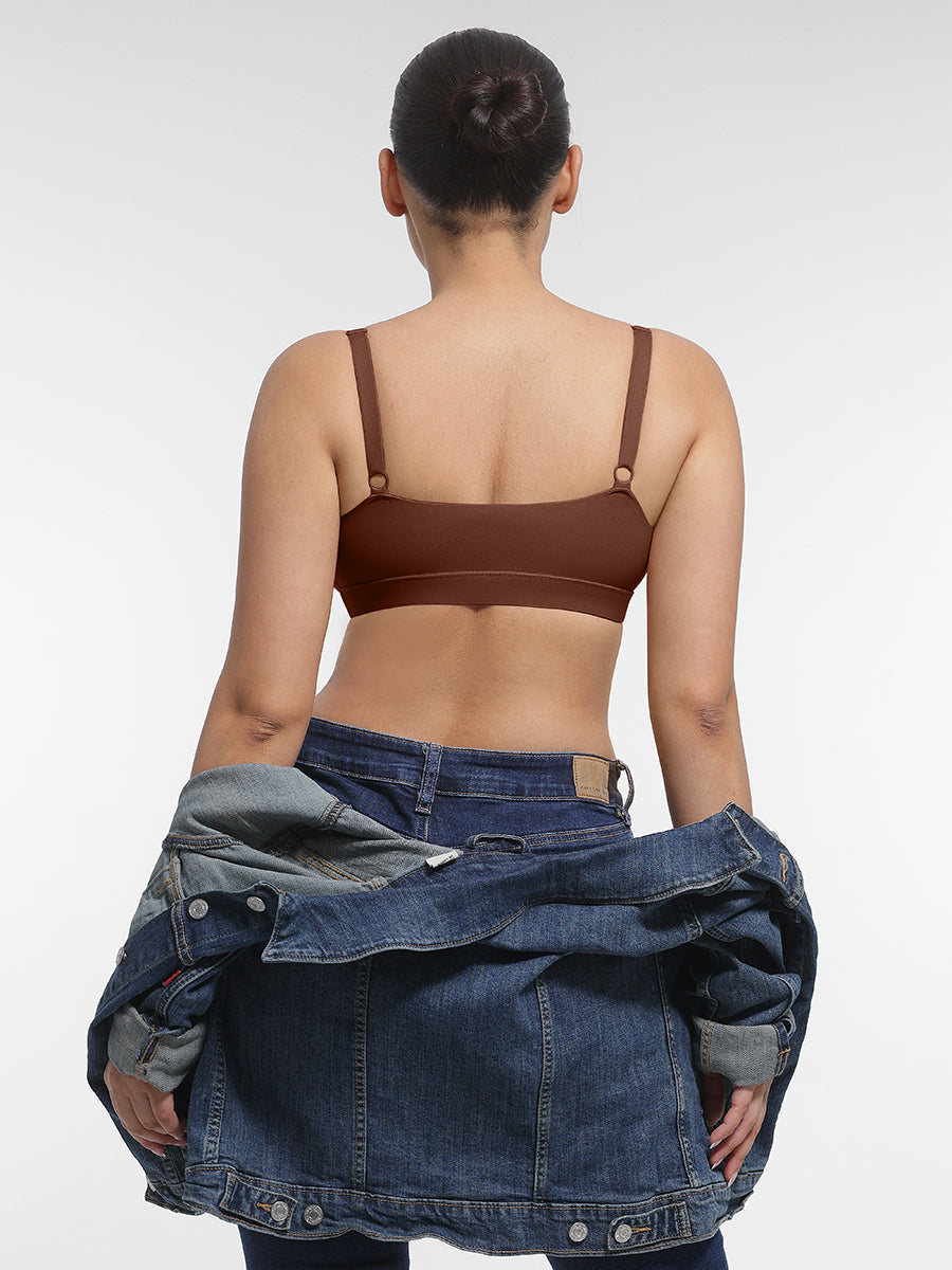 Well-in Vogue Everyday Bralette With Adjustable Shoulder Strap