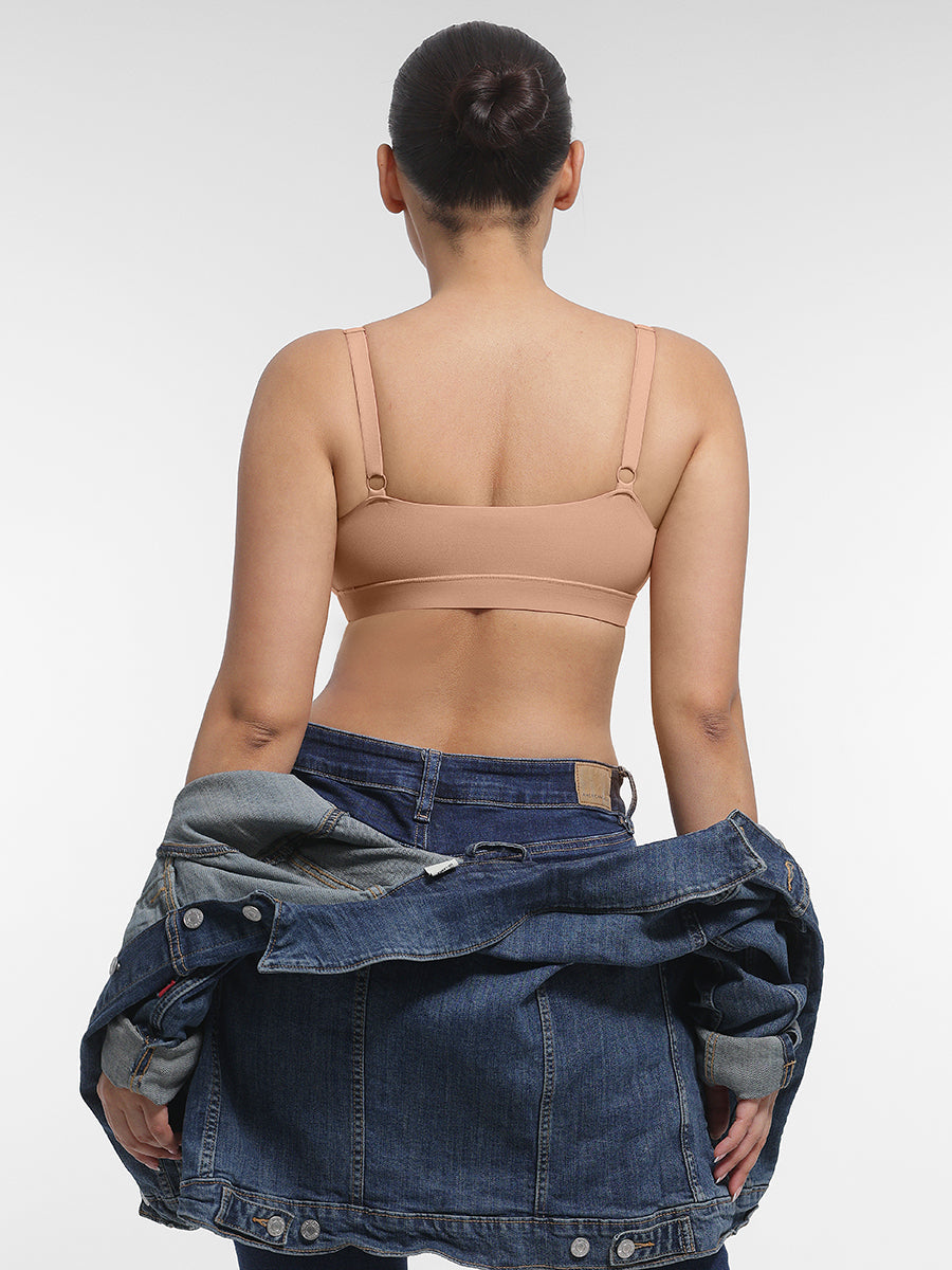 Well-in Vogue Everyday Bralette With Adjustable Shoulder Strap