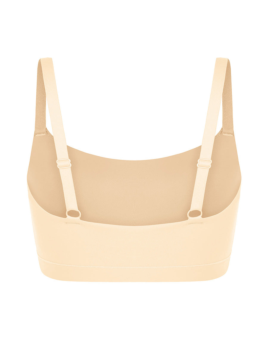 Well-in Vogue Comfort Everyday Bralette With Adjustable Shoulder Strap