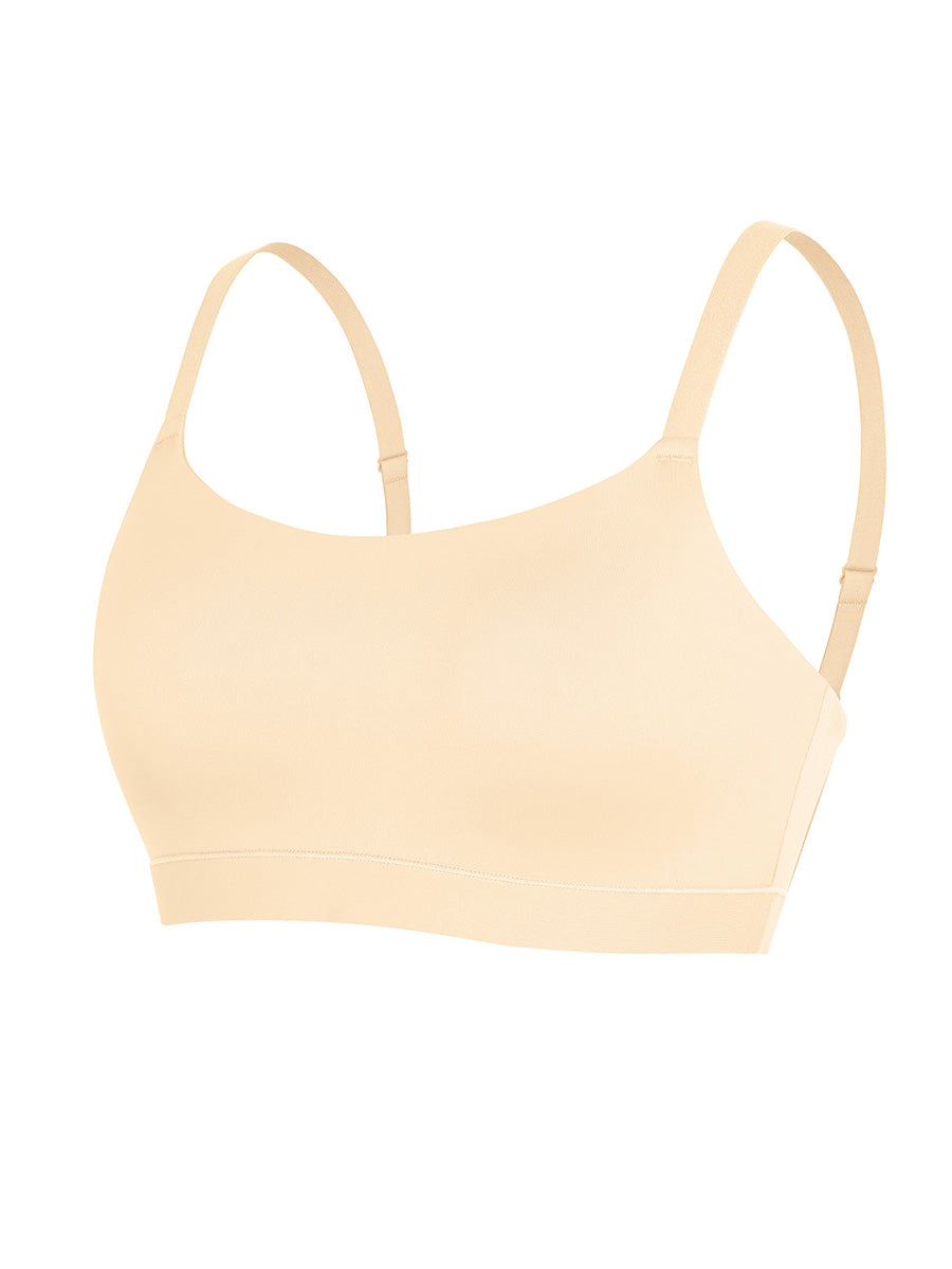 Well-in Vogue Comfort Everyday Bralette With Adjustable Shoulder Strap