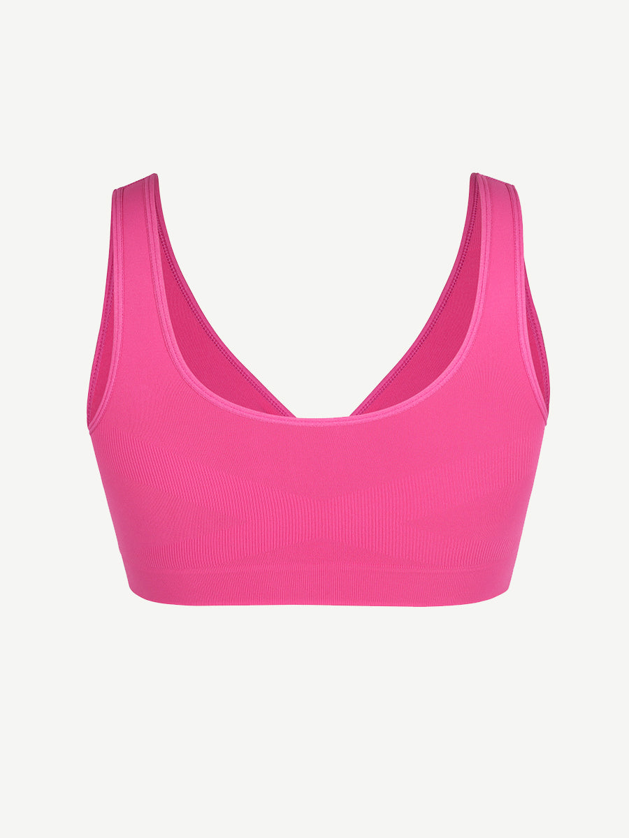 Well-in Vogue Seamless Shaping Bust Support Wider Back Bra