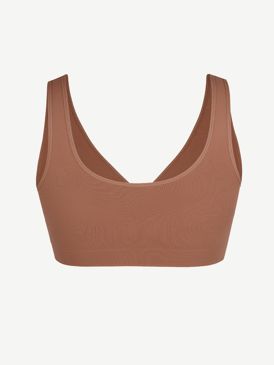 Well-in Vogue Seamless Shaping Bust Support Wider Back Bra