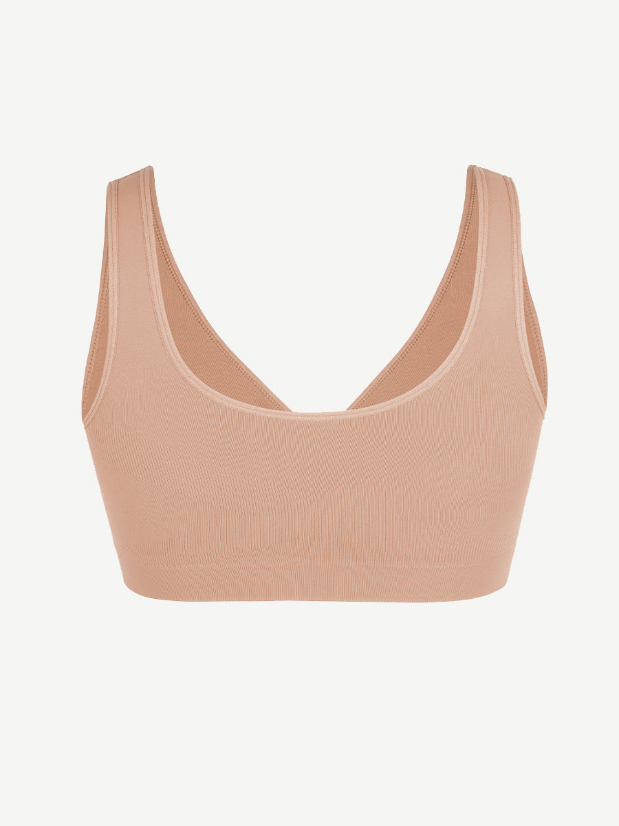 Well-in Vogue Seamless Shaping Bust Support Wider Back Bra