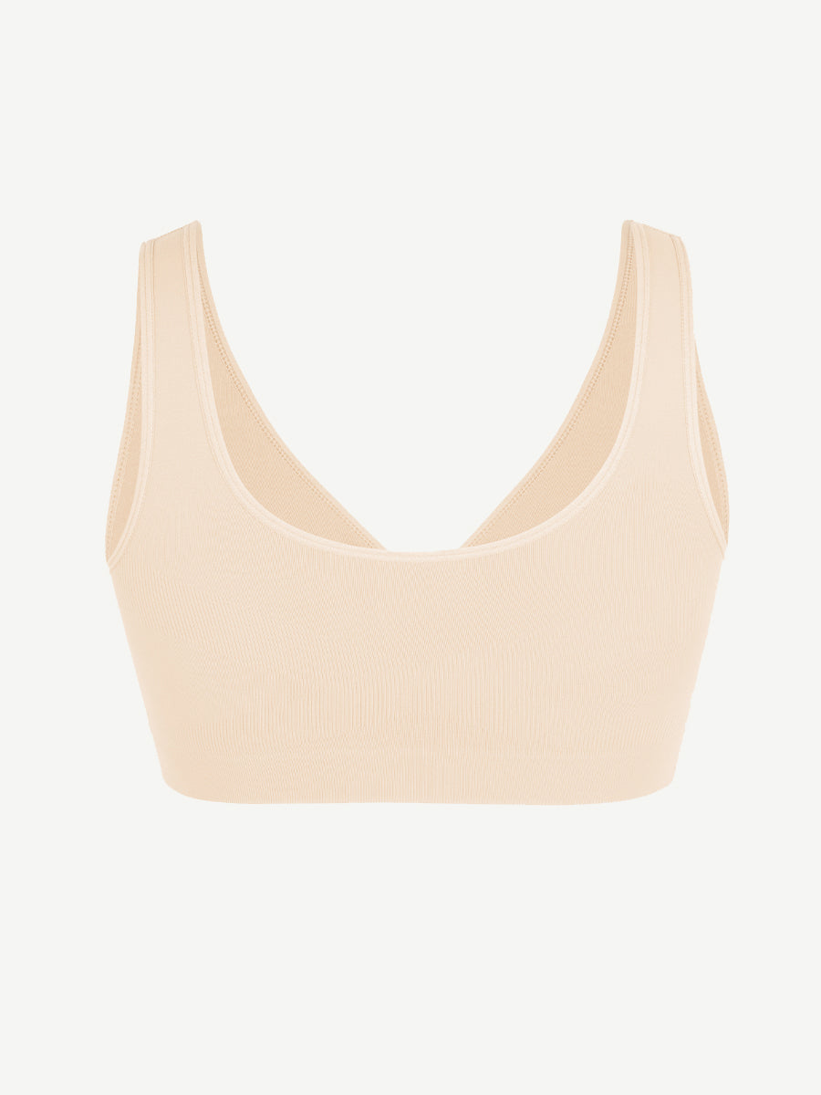 Well-in Vogue Seamless Shaping Bust Support Wider Back Bra