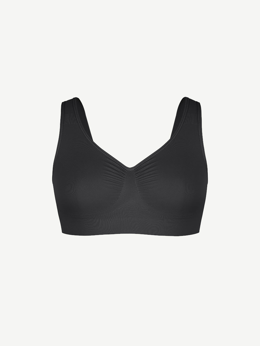 Well-in Vogue Seamless Shaping Bust Support Wider Back Bra