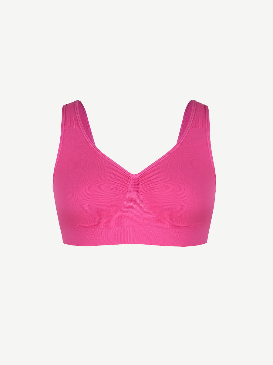 Well-in Vogue Seamless Shaping Bust Support Wider Back Bra