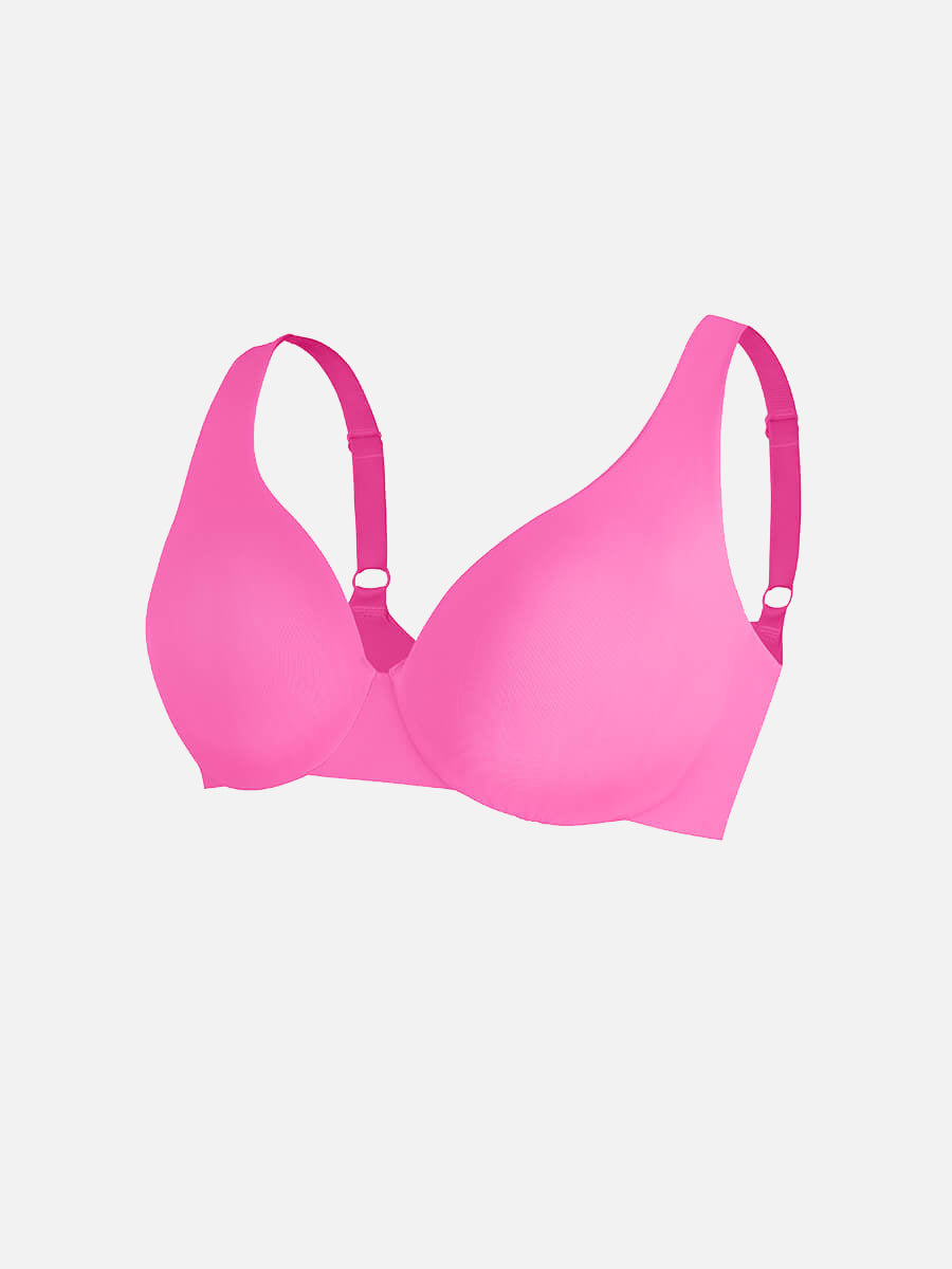 Well-in Vogue Unpadded Underwired Deep V-Neck Side Support Bra