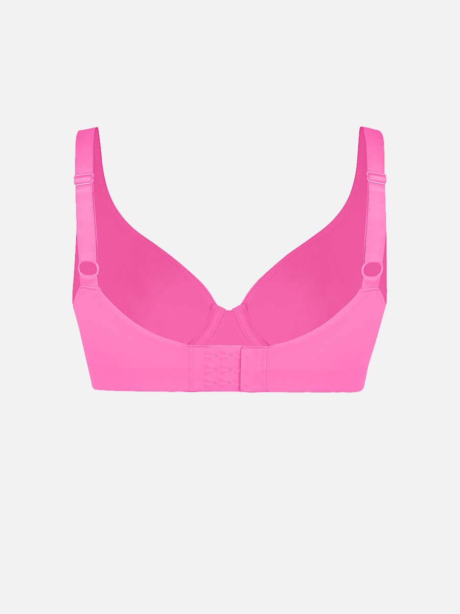Well-in Vogue Unpadded Underwired Deep V-Neck Side Support Bra