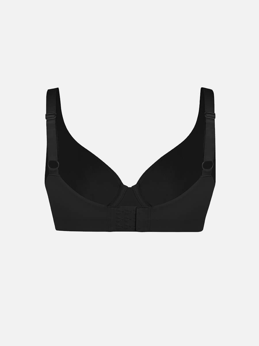 Well-in Vogue Unpadded Underwired Deep V-Neck Side Support Bra