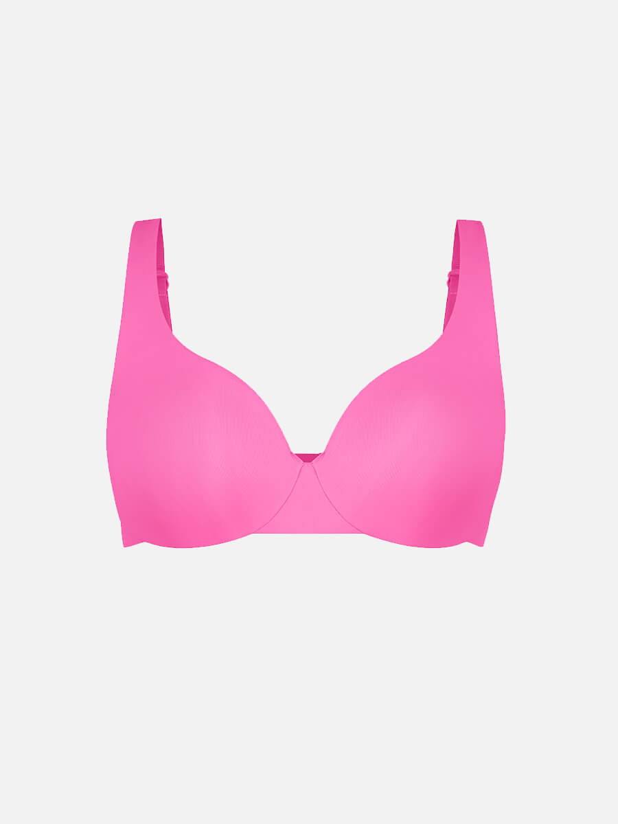 Well-in Vogue Unpadded Underwired Deep V-Neck Side Support Bra