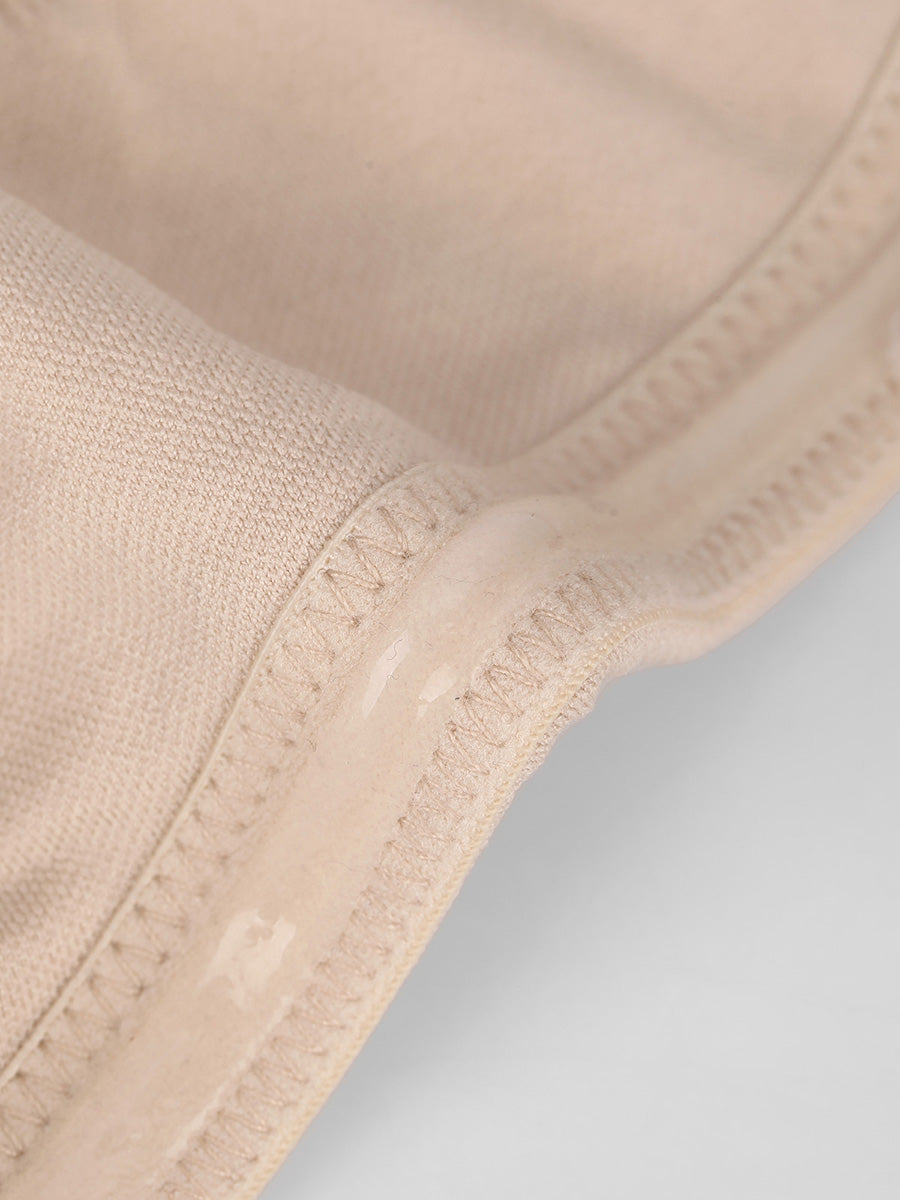 Well-in Vogue Seamless Strapless Wireless Breast Support Bra with Removable Cup Pad
