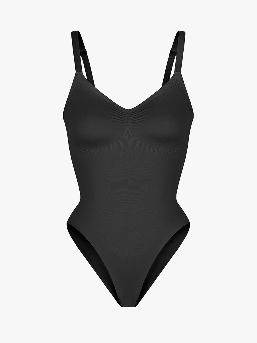 Well-in Vogue Seamless Chest Support Waist Control Shapewear Bodysuit