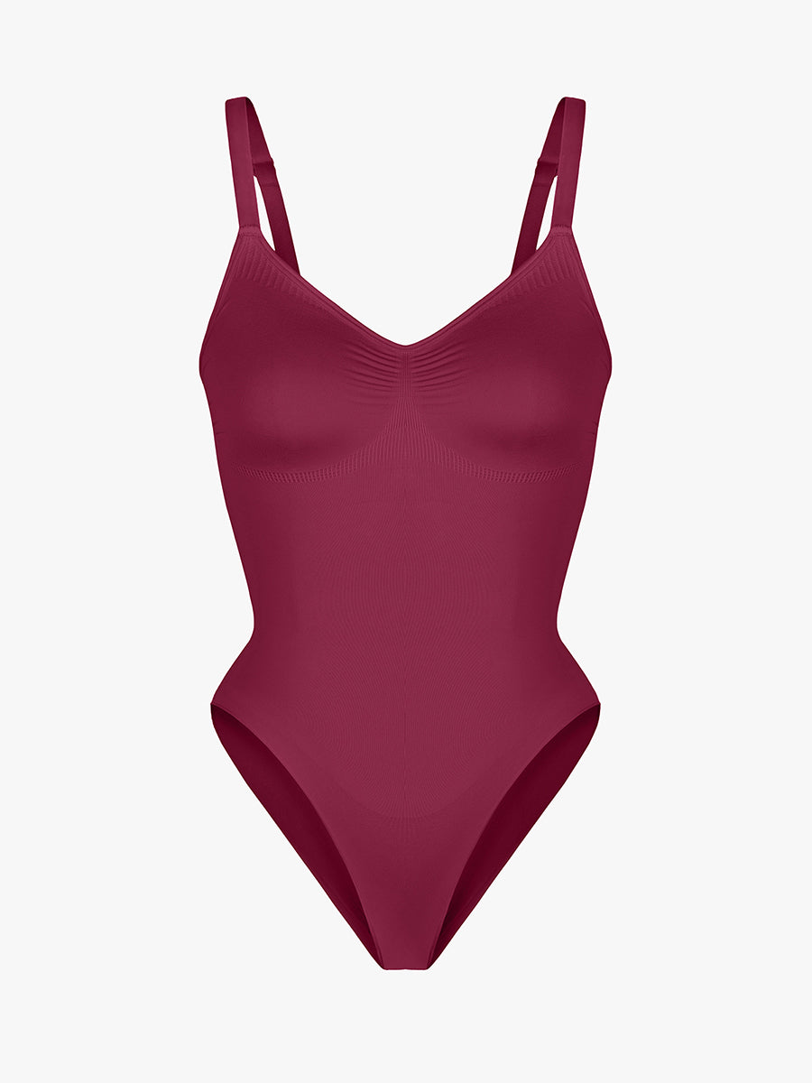 Well-in Vogue Seamless Chest Support Waist Control Shapewear Bodysuit