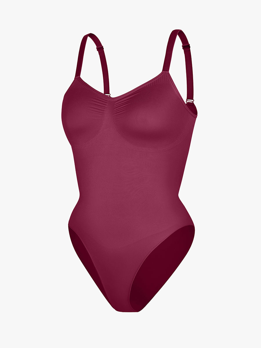 Well-in Vogue Seamless Chest Support Waist Control Shapewear Bodysuit