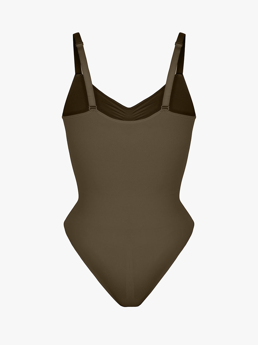 Well-in Vogue Seamless Chest Support Waist Control Shapewear Bodysuit