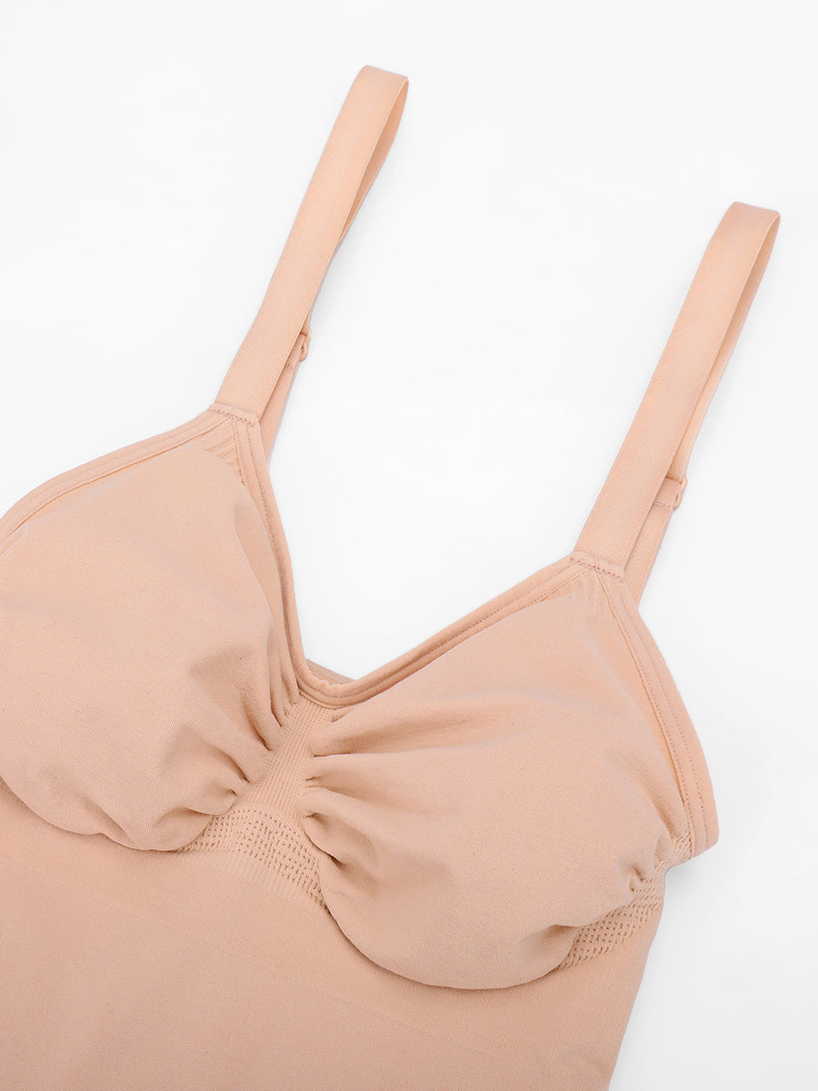 Well-in Vogue Seamless Chest Support Waist Control Shapewear Bodysuit