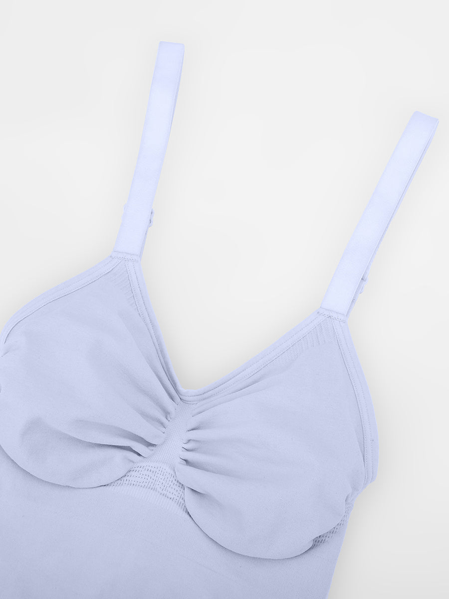 Well-in Vogue Seamless Chest Support Waist Control Shapewear Bodysuit