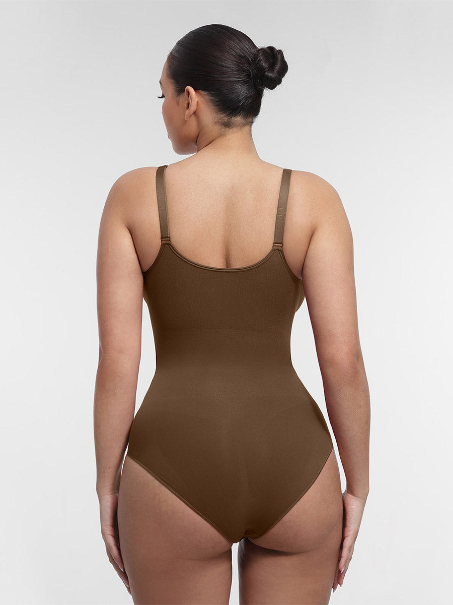 Well-in Vogue Seamless Chest Support Waist Control Shapewear Bodysuit