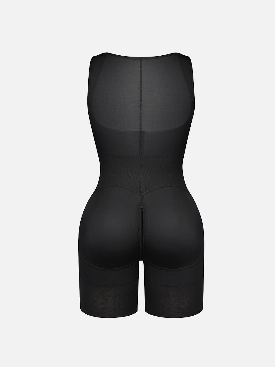 Well-in Vogue U-Shaped Chest Support Waist Control Peach Butt Post Surgery Full Body Shapewear