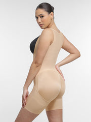 Well-in Vogue U-Shaped Chest Support Waist Control Peach Butt Post Surgery Full Body Shapewear