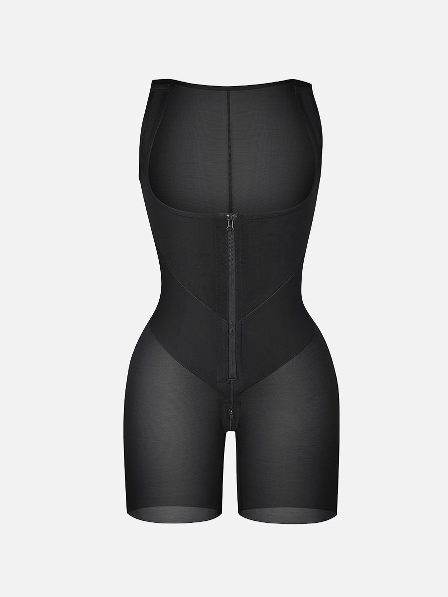 Well-in Vogue U-Shaped Chest Support Waist Control Peach Butt Post Surgery Full Body Shapewear