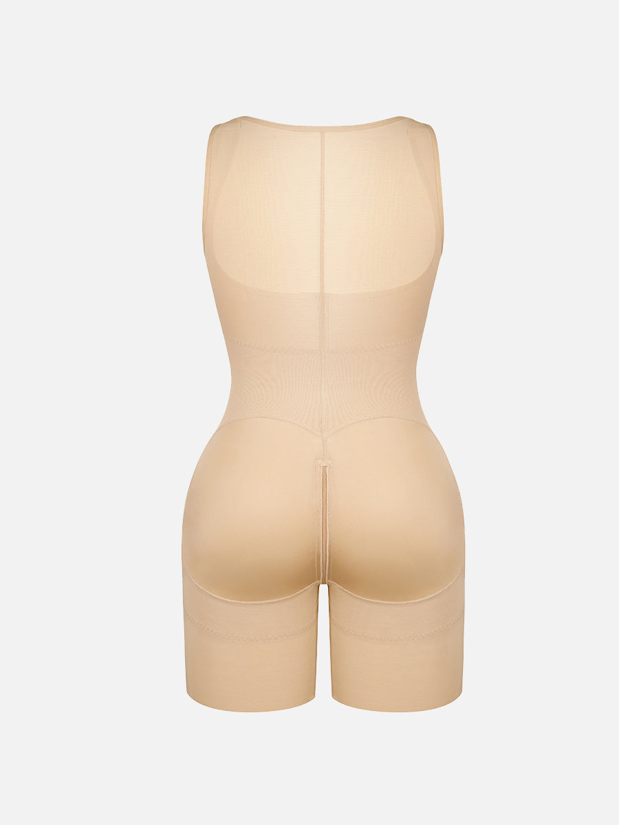 Well-in Vogue U-Shaped Chest Support Waist Control Peach Butt Post Surgery Full Body Shapewear