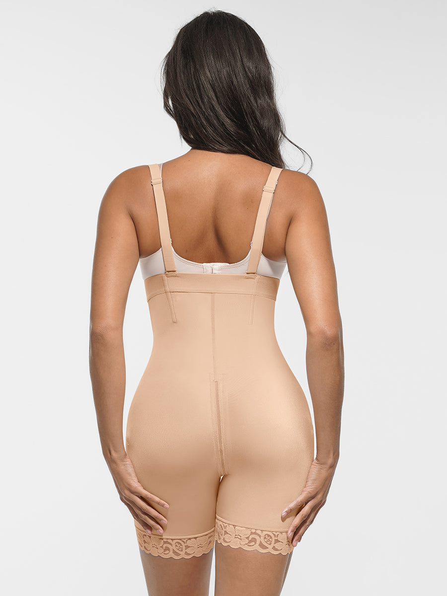 Well-in Vogue Post-Surgery 4 Steel Bones Waist and Tummy Control Crotch Bottom Antibacterial Butt Lifter