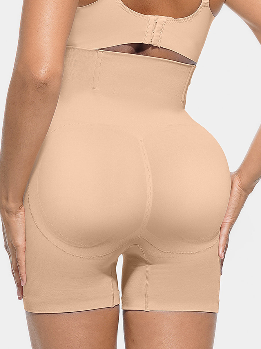 Well-in Vogue High-Waisted Seamless Anti-Slip Waist Anti-Bacterial Lining Butt Lifter