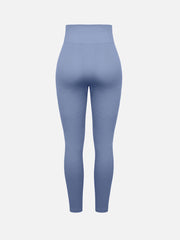 Well-in Vogue Seamless Double-Layer Waistband Peach Buttocks Shaping Yoga Leggings
