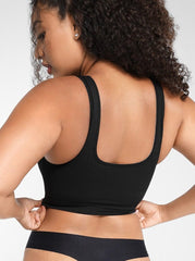 Wholesale Reversible Wireless Comfort Bust Support Shaper Bra with Removable Cups