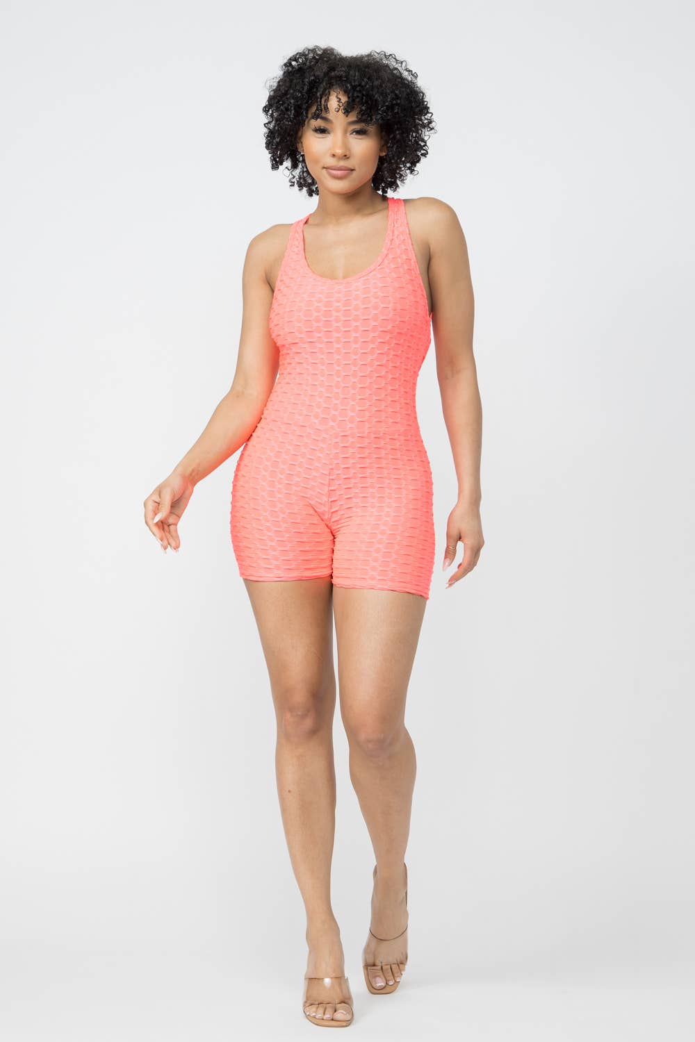 Well-in Vogue Romper – Honeycomb Heat
