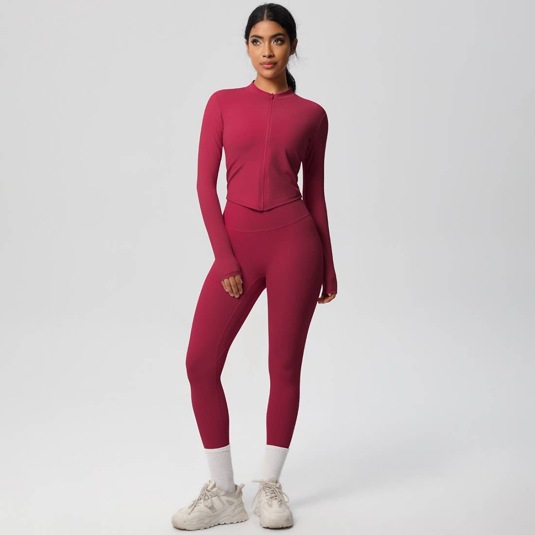 Well-in Vogue Velocity Zip Jacket Set