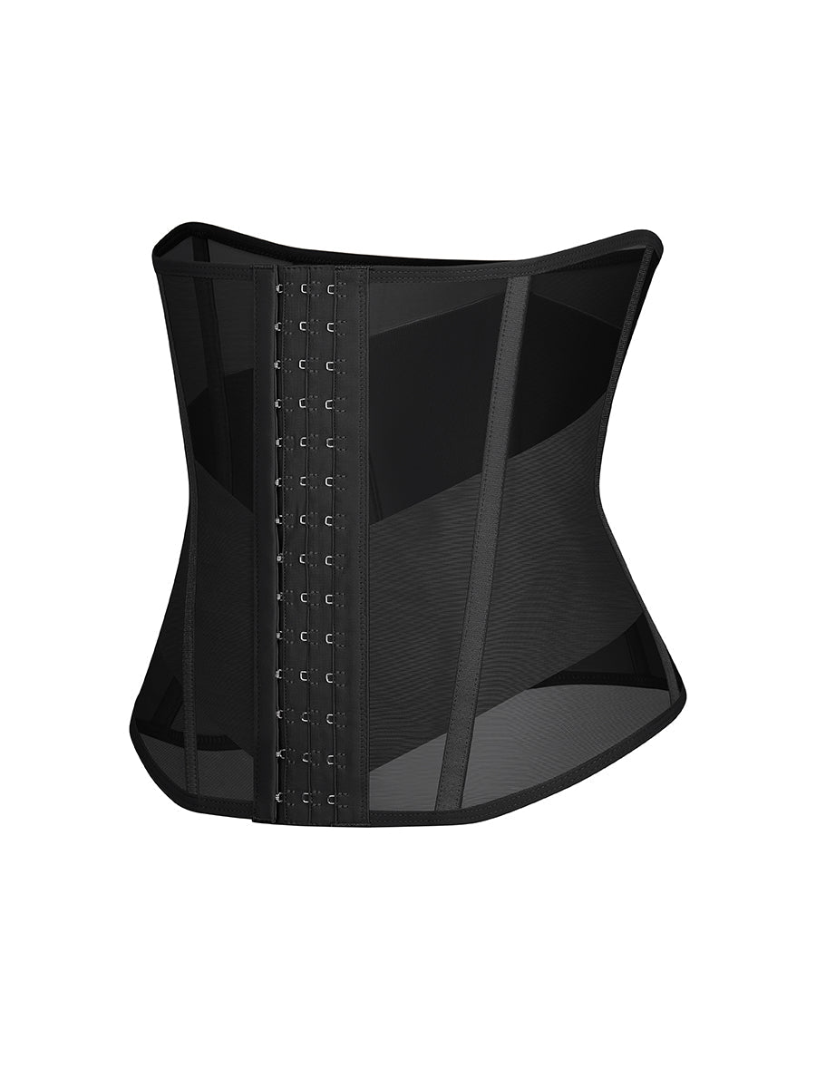 Well-in Vogue 7 Steel Bones Waist and Abdomen Shaping Breathable Mesh Waist Trainer