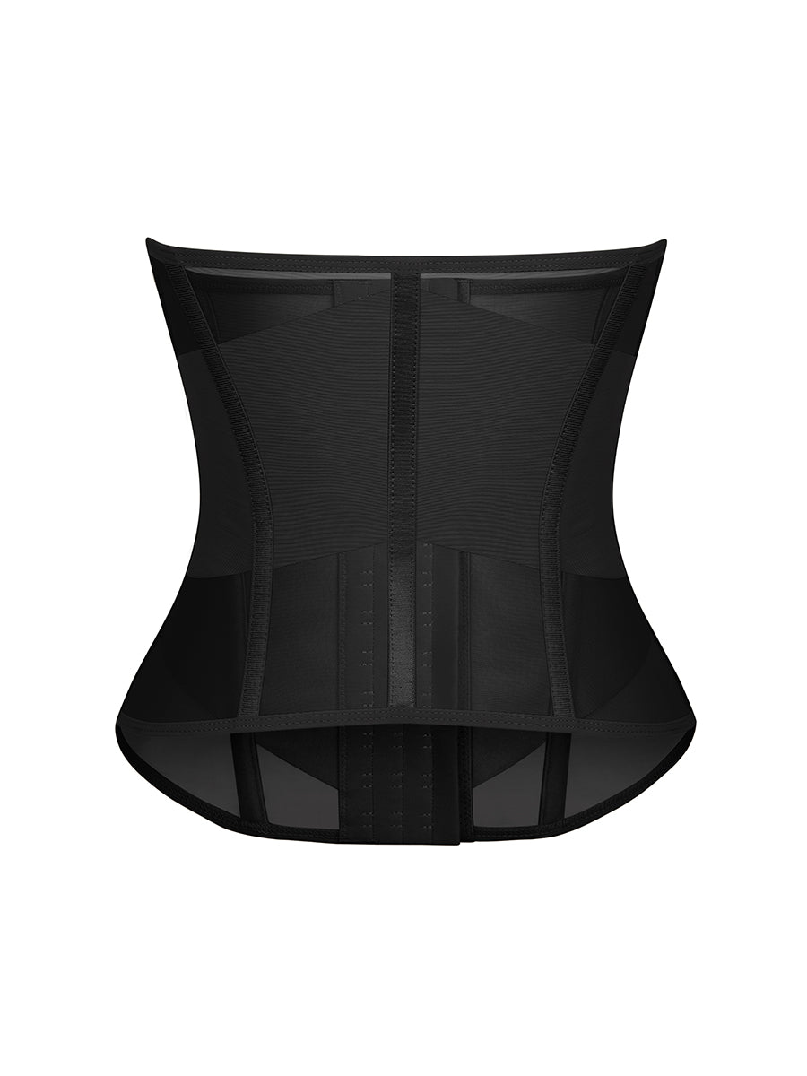 Well-in Vogue 7 Steel Bones Waist and Abdomen Shaping Breathable Mesh Waist Trainer