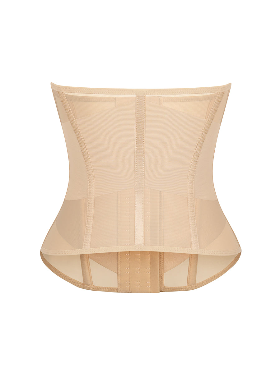 Well-in Vogue 7 Steel Bones Waist and Abdomen Shaping Breathable Mesh Waist Trainer