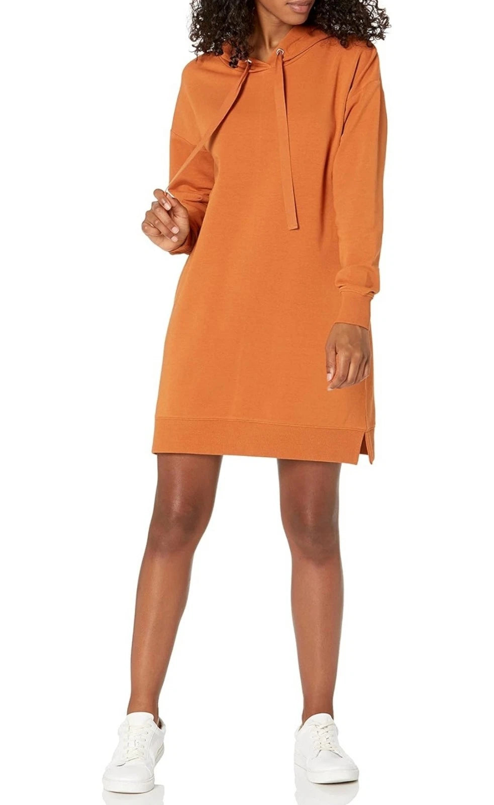 Women's Iona Long-Sleeve Hooded Mini Sweatshirt Dress